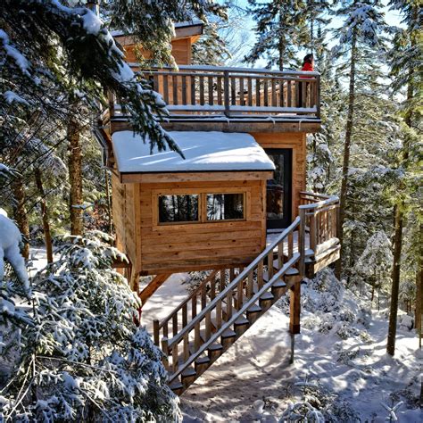 These Treehouses Are Even Better In Winter