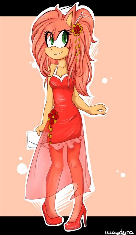 Collab Amy By Klaudy Na On Deviantart Amy Rose Amy The Hedgehog Amy