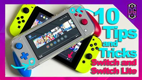 10 Nintendo Switch And Switch Lite Tips For New Owners Youtube