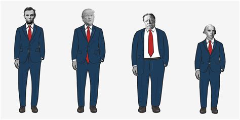 The US Presidents Ranked From Tallest To Shortest In One Animation