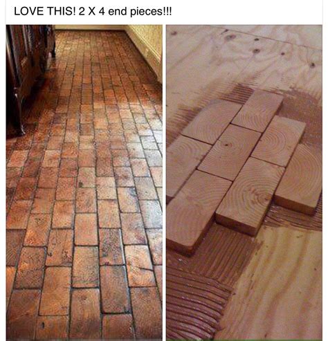 Flooring That Looks Like Brick Diy