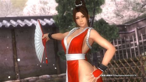 Dead Or Alive 5 Last Round To Add The King Of Fighters Mai Shiranui