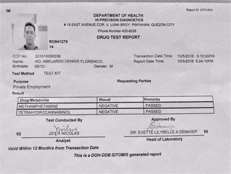 Look Whats The Result Of Dennis Trillos Drug Test Gma Entertainment