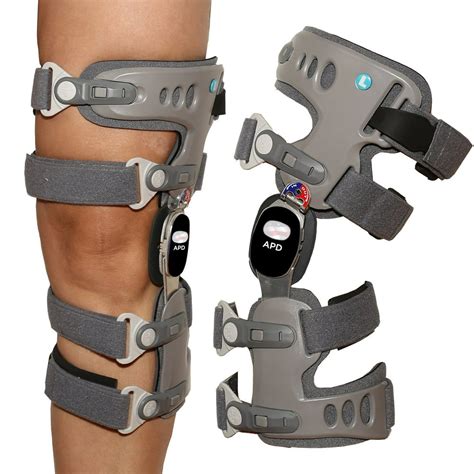 Rom Hinged Knee Brace For Men And Women Post Op Knee Leg Compression