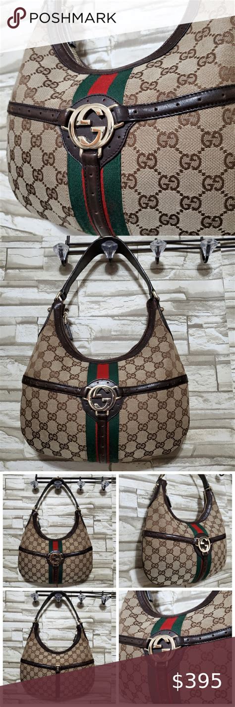 Gucci Gg Web Reins Hobo Bag Canvas Hobo Bag Bags Gucci
