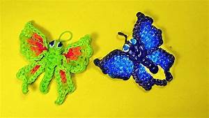 Rainbow Loom Charms Butterfly Tutorial By Diy This Lady Makes