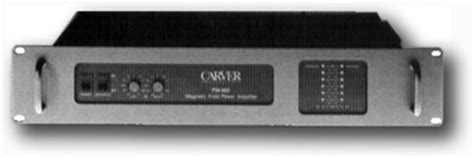 It's ok to contact this poster with services or other commercial interests. Desktop Computers: Carver Amplifiers