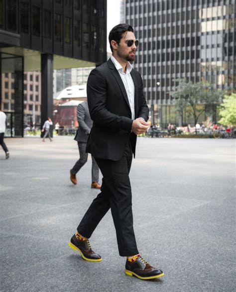 How The Best Dressed Men Wear Black Pants And Brown Shoes