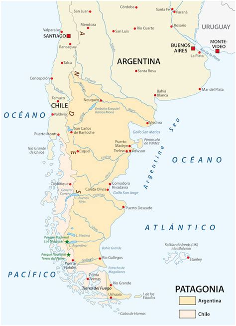 Map Of South America Patagonia Get Latest Map Update