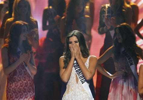 Miss Universo Vince La Colombiana Paulina Vega Foto Ladyblitz It