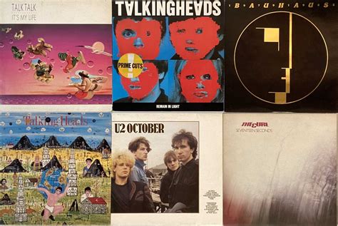 Lot 1083 Post Punk New Wave Synth Pop Indie Lps