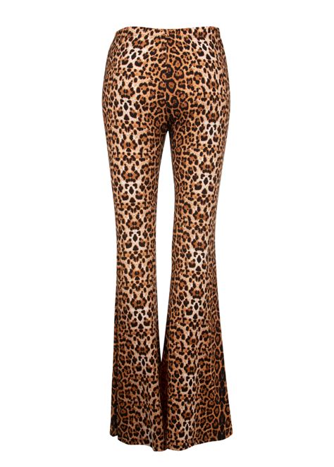 Leopard Print Flare Pants Cheetah Bell Bottoms Pretty Attitude Pretty Attitude