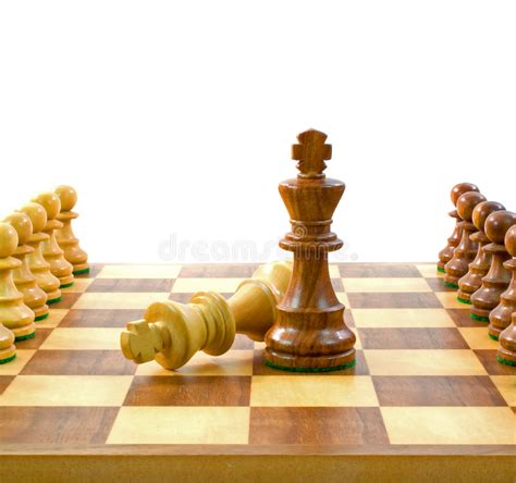 Adversary King Chess Pieces Stock Photo Image Of Victory Mind 5008804