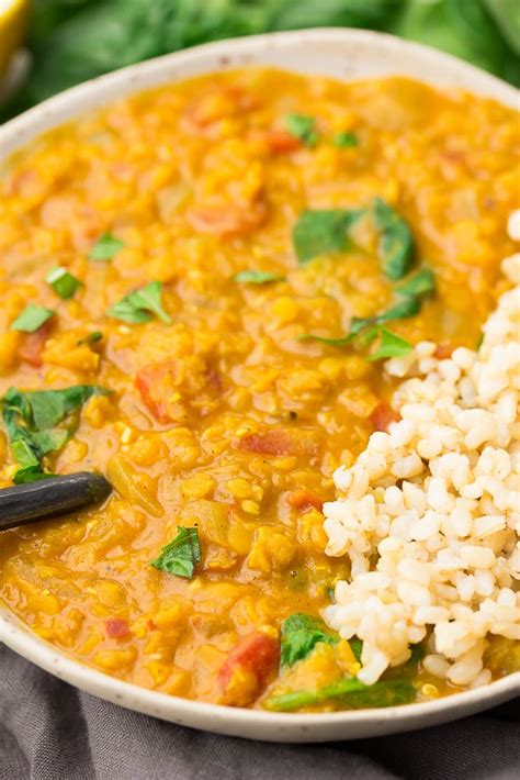 Quick And Easy Red Lentil Dahl Nora Cooks