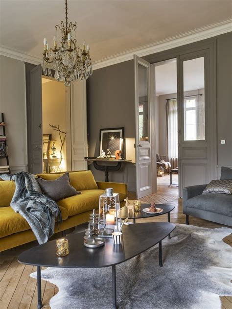 Modern Grey Wallpaper Living Room