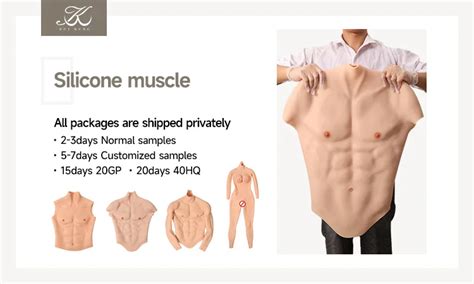 male chest silicone muscle suit realistic mens silicone chest male fake muscle belly for cosplay