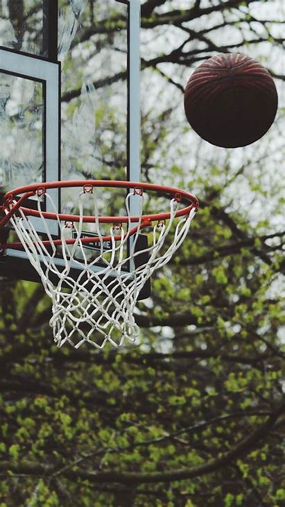 Basketball Ball Ring Court Iphone Throw Wallpapers