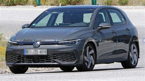 2024 Volkswagen Golf Gte Facelift Spy Photo 