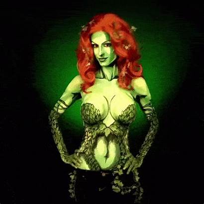 Kay Poison Bodypaint Ivy Gifs Paint Pike