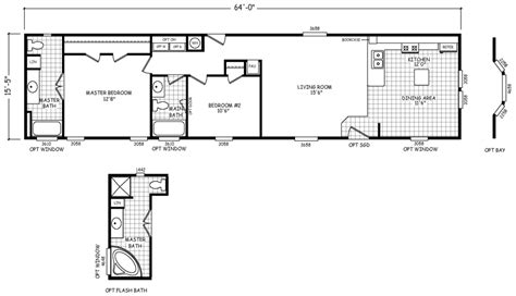 Enjoy browsing our impressive collection of single wide mobile home floor plans. Northwood 16 X 64 987 sqft Mobile Home | Factory Select Homes