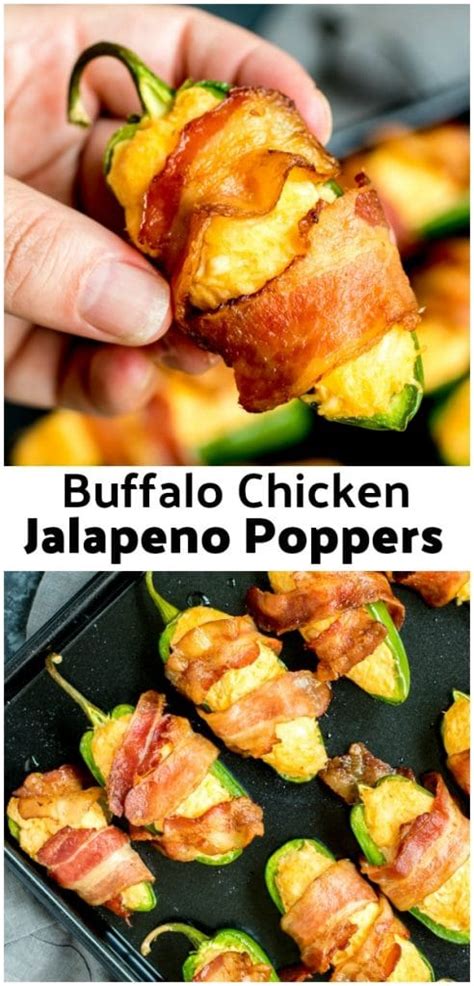 Buffalo Chicken Jalapeño Poppers Home Made Interest