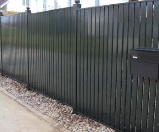 custom aluminum horizontal picket slat fence panel garden luxury privacy slat fence buy custom