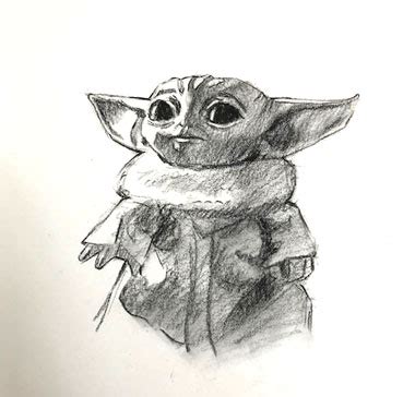 Maybe you would like to learn more about one of these? How to draw BABY YODA for painting/drawing/sketching step ...