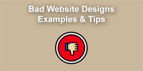 7 Bad Website Designs Examples Tips To Fix Them