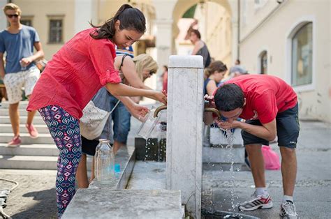 Potable Water And Public Drinking Fountains Visit Ljubljana