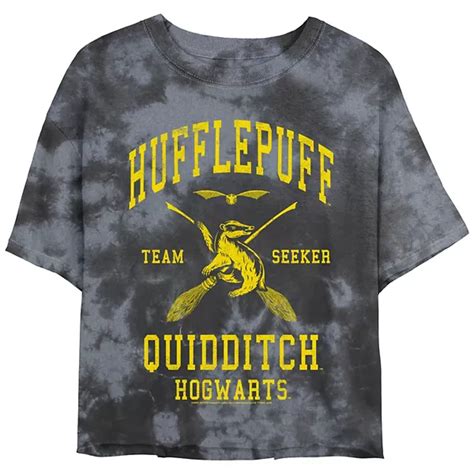 Juniors Harry Potter Hufflepuff Quidditch Team Seeker Tee
