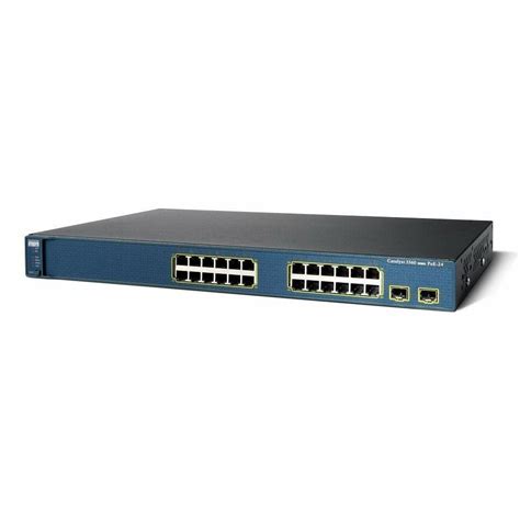 Cisco Catalyst 3560 24 Port Switch Poe Ws C3560 24ps S 5 Year Warranty