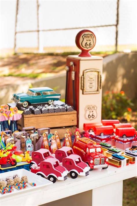 Vintage Car Party | Vintage car party, Car themed parties, Cars