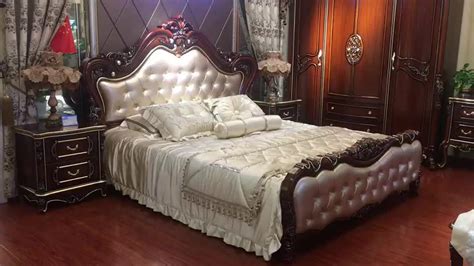 Rococo Weeding Leather Cheap Italian Solid Wood Carved ... The solid wooden beds offered by shagun arts come in various contemporary and traditional designs and elegant textures.