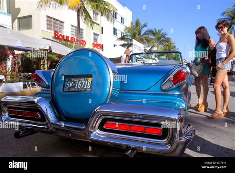1958 mercury park lane convertible hi-res stock photography and images