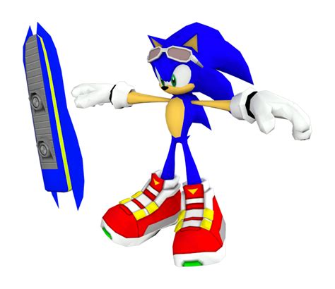 Pc Computer Sonic Riders Sonic The Models Resource