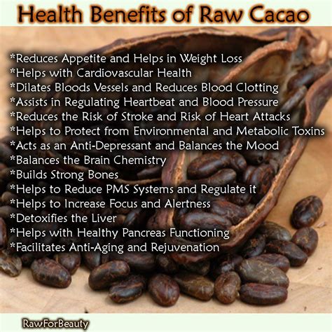 Health Benefits Of Raw Cacao Detoxforlife Biz