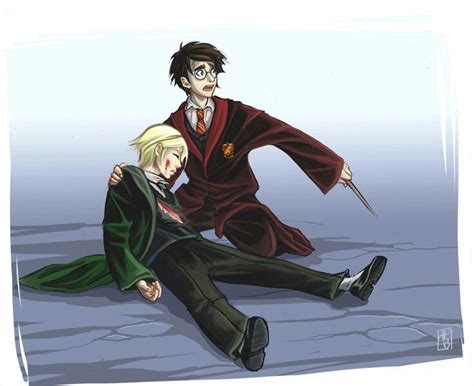 Drarry Gay Harry Potter Harry Potter Anime Harry Potter