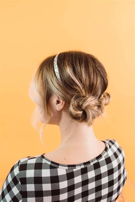 Pros even match their hair stick color to their outfits. Easy Updo Styles for Medium or Long Hair - A Beautiful ...