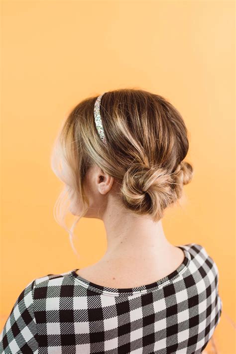If you cut your hair while it's wet, cut it at least a few inches longer than you want it, as it will shrink up and look shorter once it is dry. Easy Updo Styles for Medium or Long Hair - A Beautiful ...