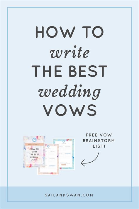 Jan 19, 2021 · below we have compiled a collection of more detailed wedding vow examples for him to build upon a congruent thought or theme. How to Write the Best Wedding Vows - Wedding Vow Examples ...