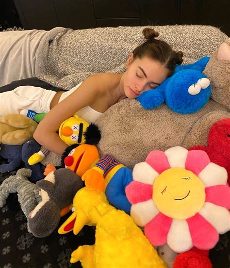 Most Beautiful Girl In The World Thylane Blondeau Stuns In Tube Top While Asleep With Stuffed Toys