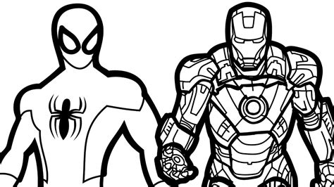 Bring iron man to life in this coloring page. Iron Man Cartoon Drawing at GetDrawings | Free download
