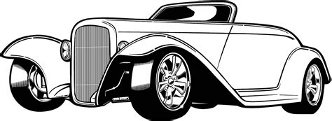 Classic Car Clip Art Free Car Clipart Cars Rod Hot Classic Clip