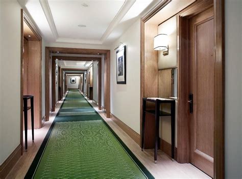 The Long Winding Corridors Of Corinthia Hotel London Reflect The Hotel