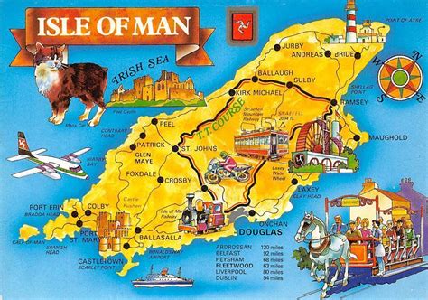 Last minute hotels in isle of man. Isle of Man Map Foxdale Crosby St. Johns Kirk Michael ...