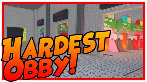 Hardest Obbies On Roblox Roblox Jtoh Youtube