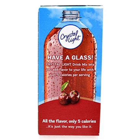 Crystal Light On The Go Cherry Pomegranate Drink Mix 10 Packet