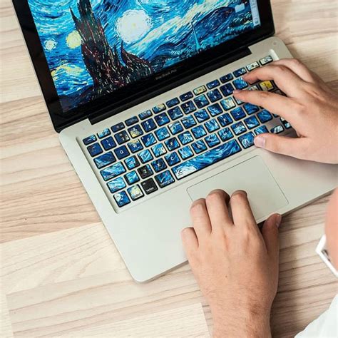 Turn Your Laptop Into Iconic Paintings With These Gorgeous Keyboard