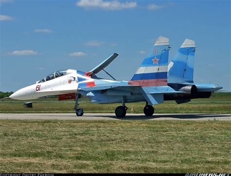 Sukhoi Su 27ub Russia Air Force Aviation Photo 1397203