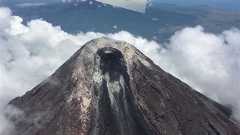 Mayon Volcano Crater Close Up Youtube
